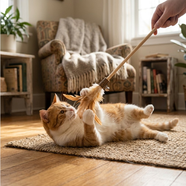 FeatherJoy - Bâton pour Chat