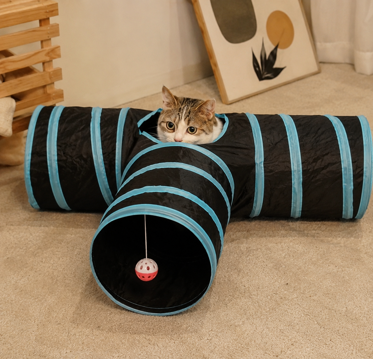 PurrTunnel - Tunnel de jeu pour chat