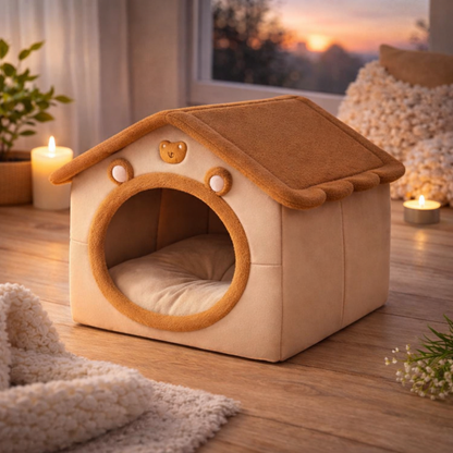 CozyNest – Maison douillette pour chats et petits chiens