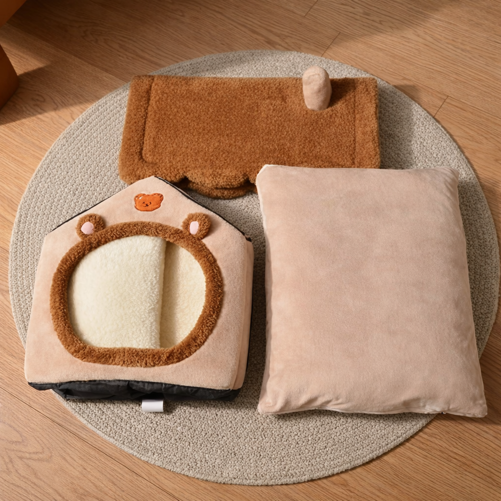 CozyNest – Maison douillette pour chats et petits chiens