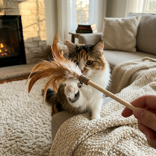 FeatherJoy - Bâton pour Chat
