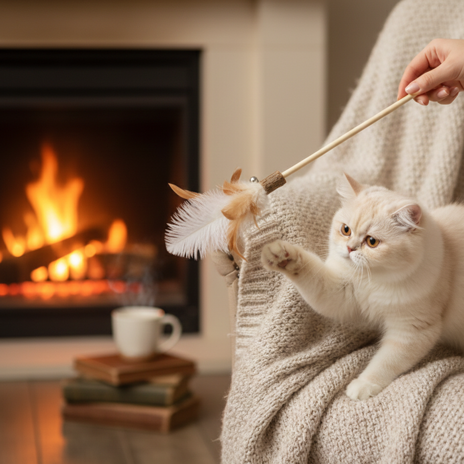 FeatherJoy - Bâton pour Chat